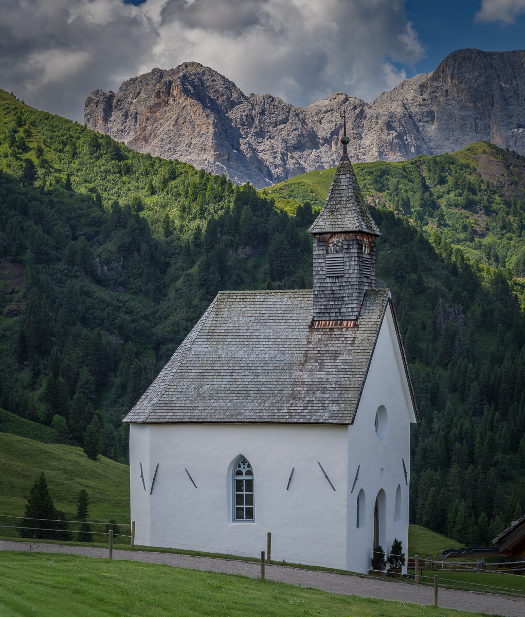 Zallinger Chapel In The Dolomites by Graham Barker — Score: 14 pts