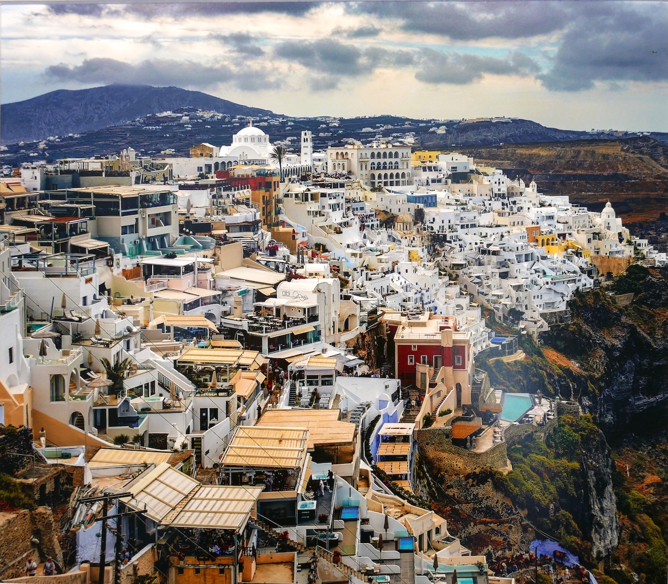 Santorini by Geoff Batchelor