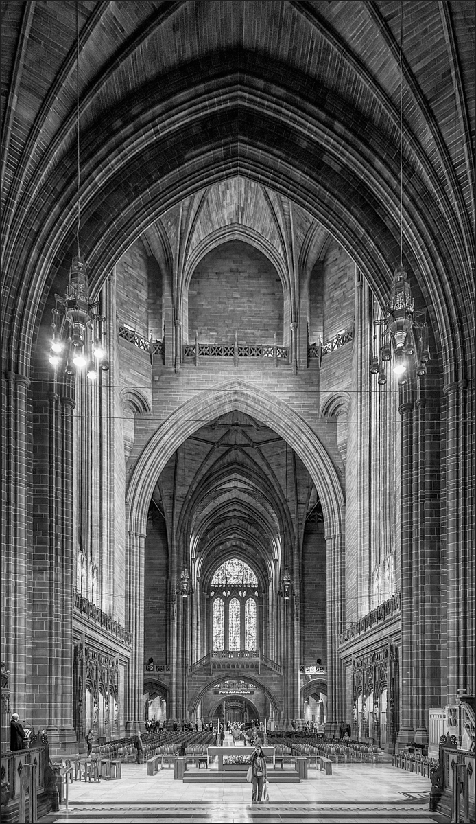 Liverpool Cathedral Interior by Mike Halstead — Score: 17 pts