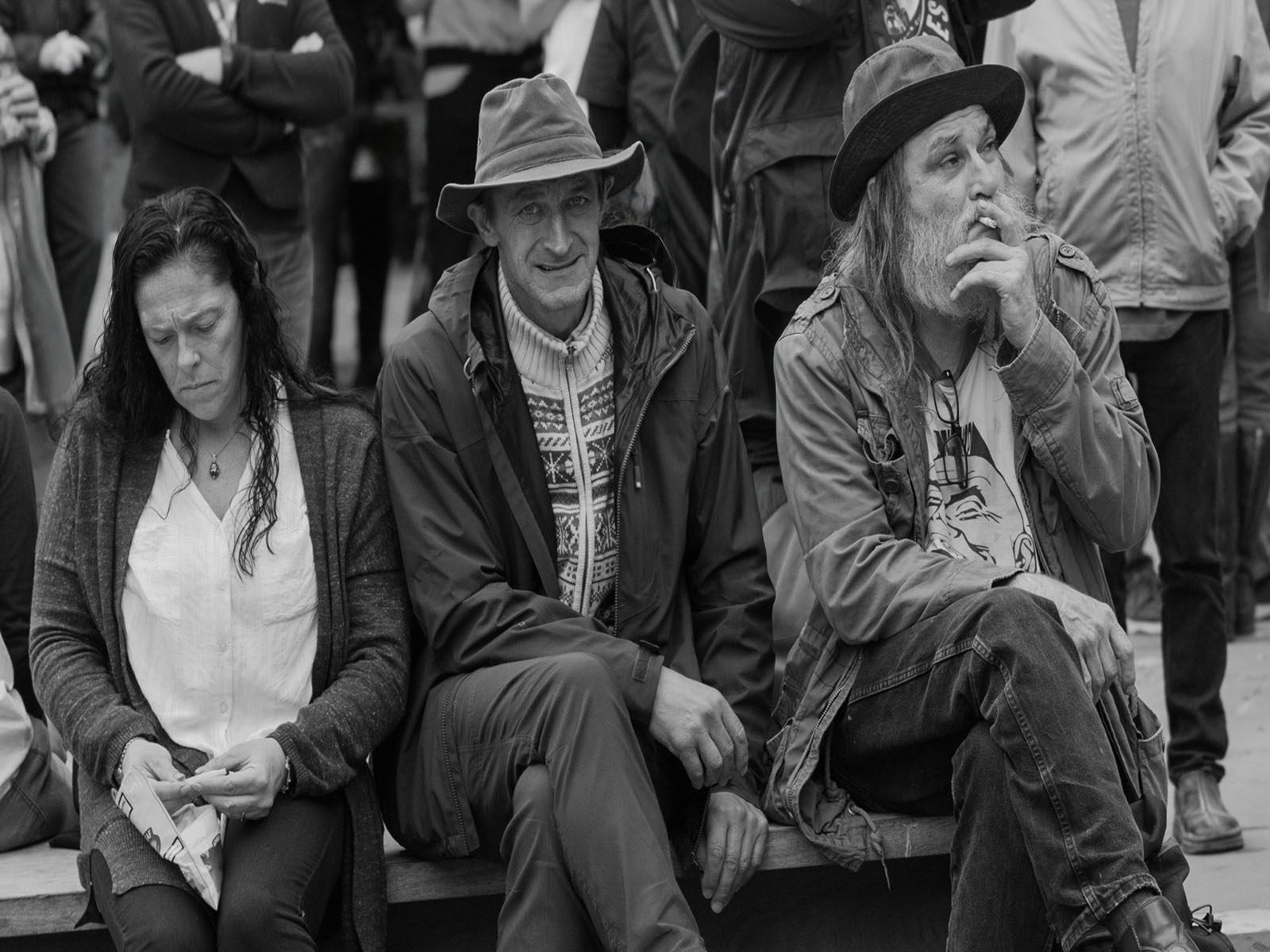 The Pondering Three by Paul Morrell