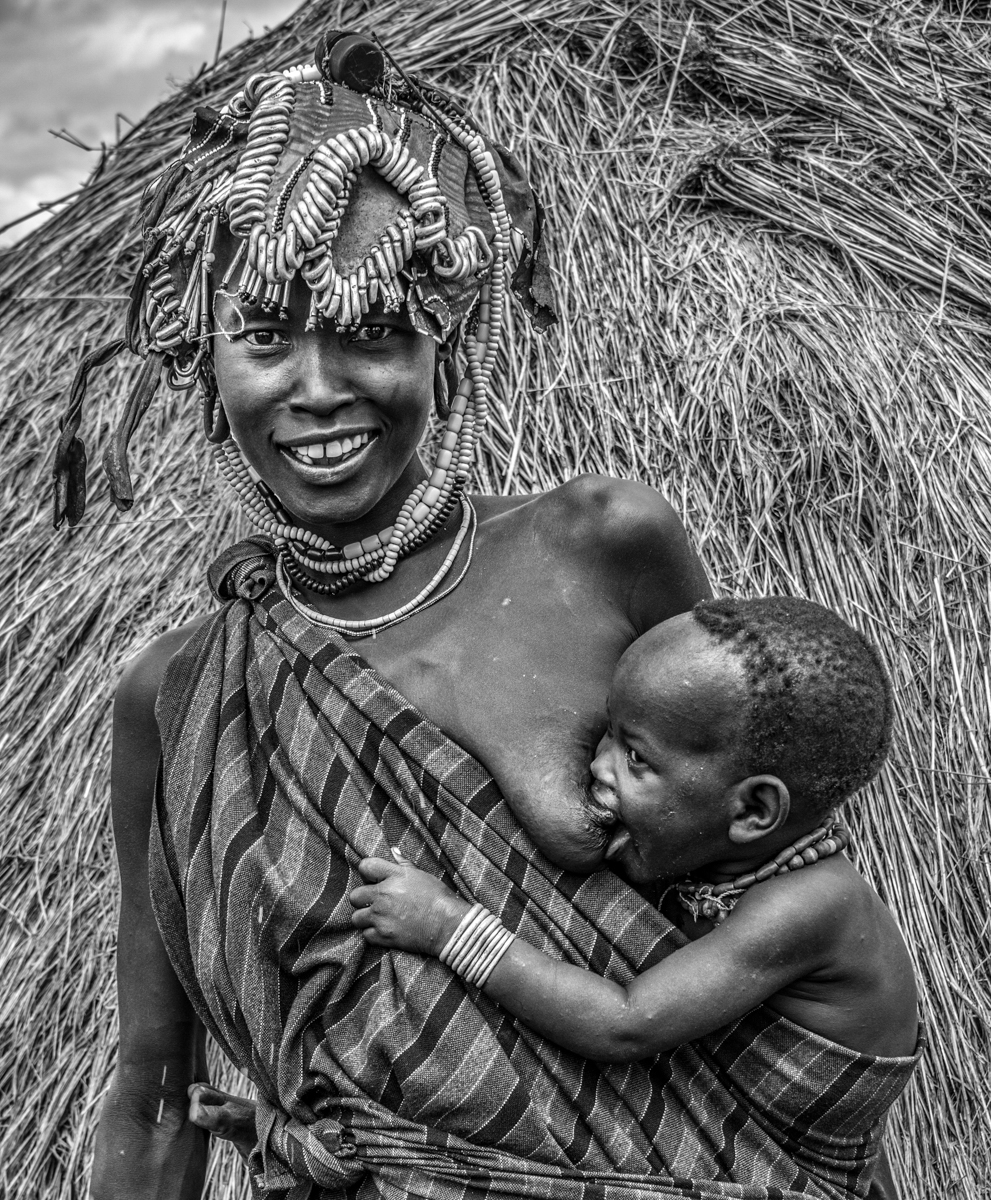 Smiles From The Omo Valley by Mary Kirkby — Score: 17 pts