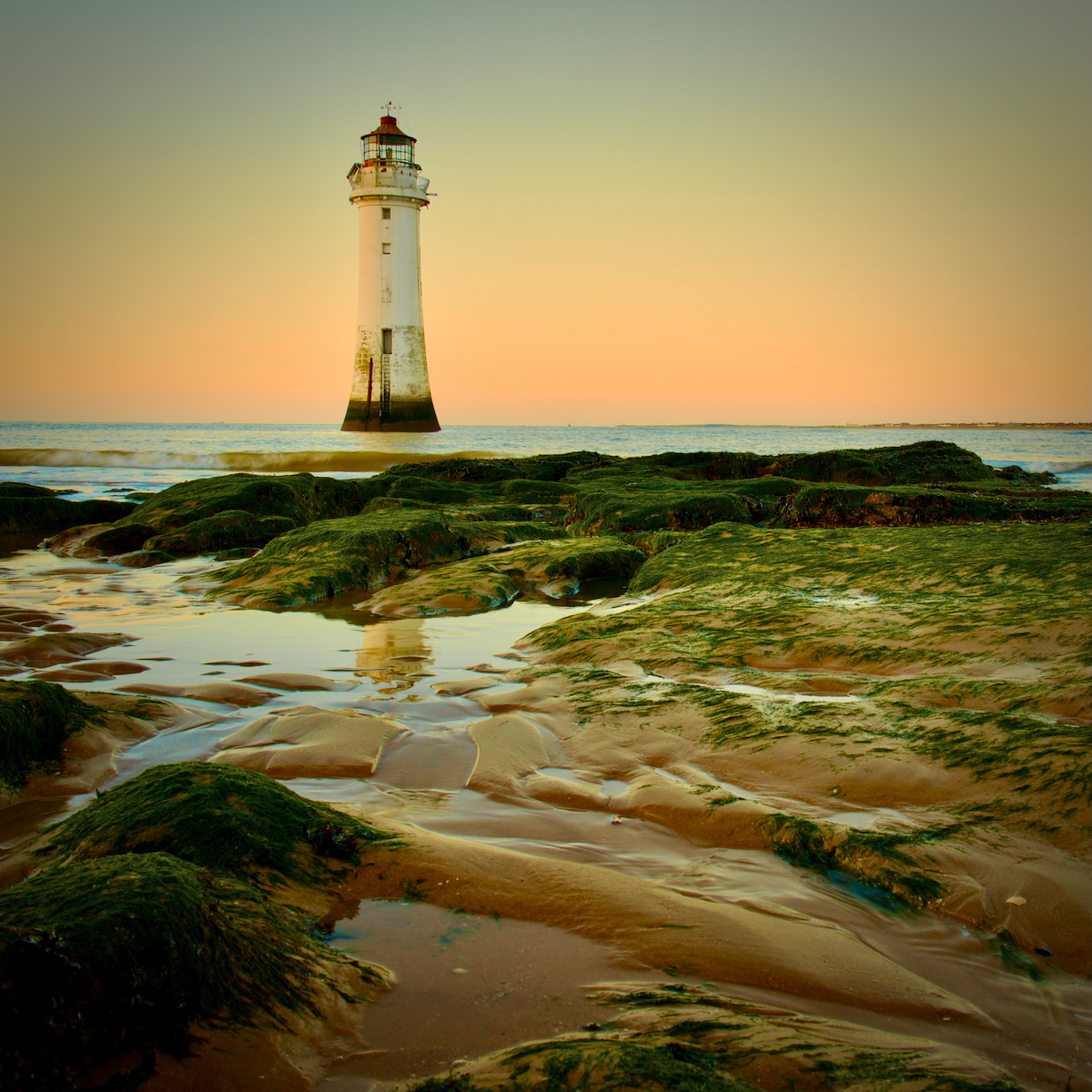 New Brighton Lighthouse by Chris Taylor — Score: 16 pts