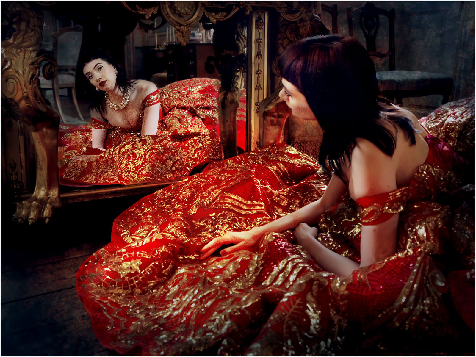 Crimson Allure by Esther Parkinson — Score: 17 pts