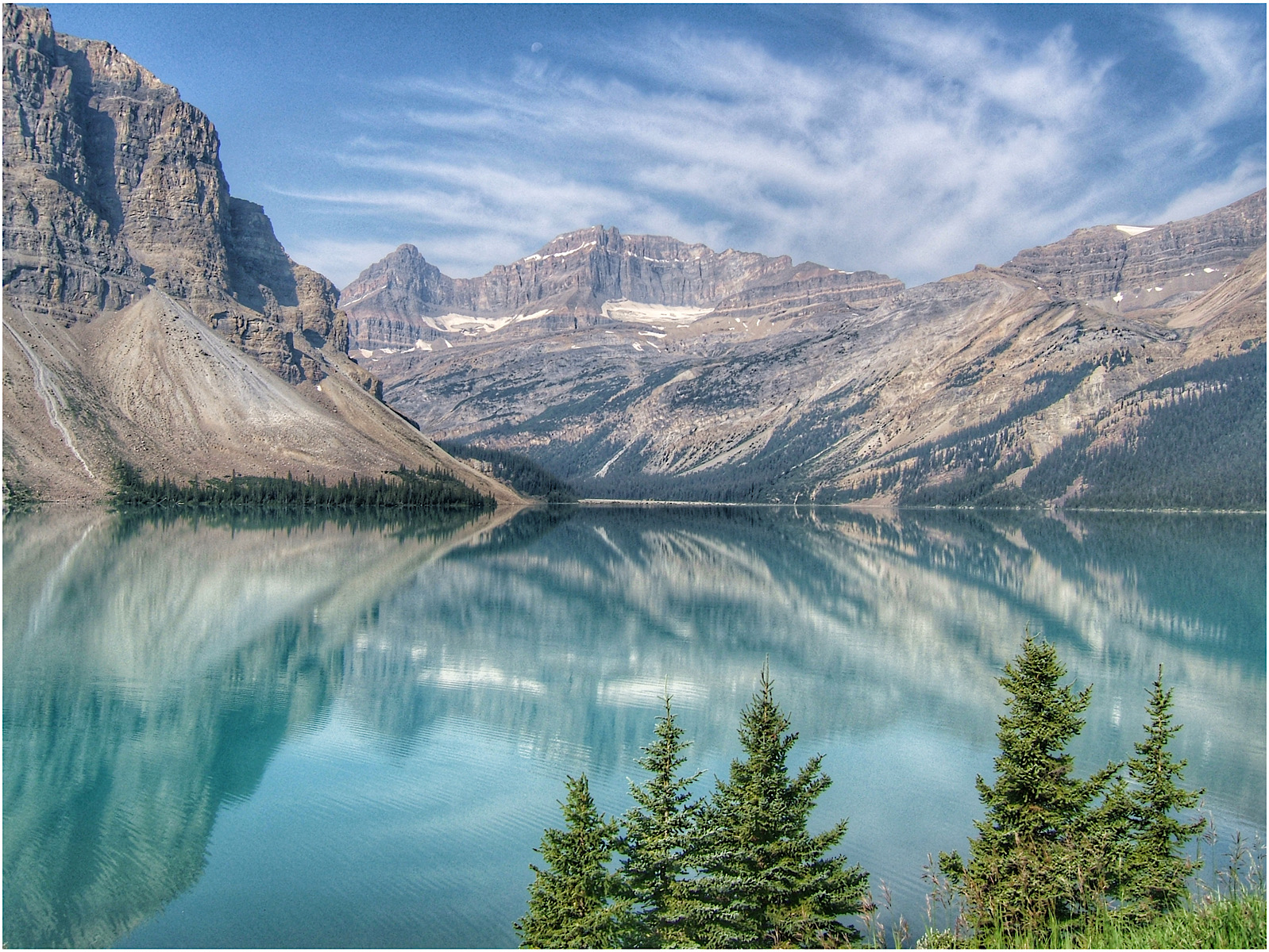 Reflections Of Bow Lake Alberta by Peter Cotton — Score: 17 pts