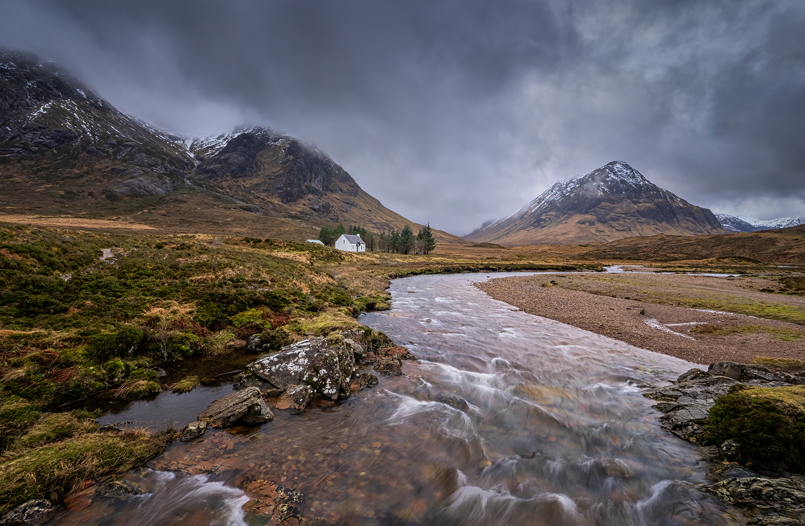 River Coupall Glencoe by Carol Watson — Score: 16 pts