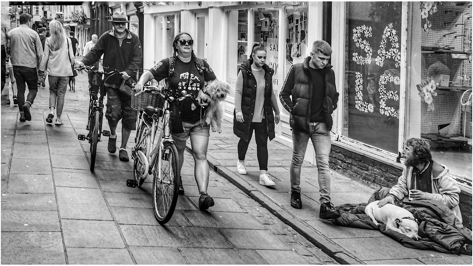 We Walk On By by Peter Cotton — Score: 18 pts