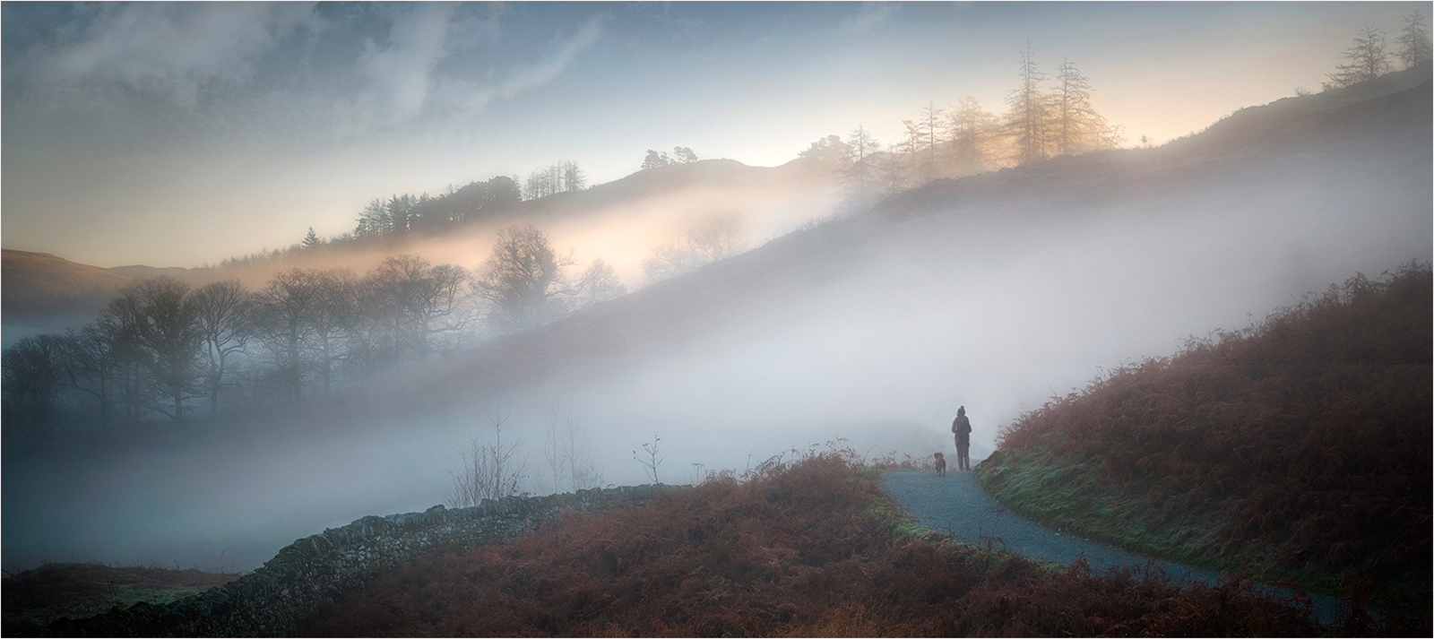 A Winter Sunset In Rydal by Mike Williamson — Score: 20 pts