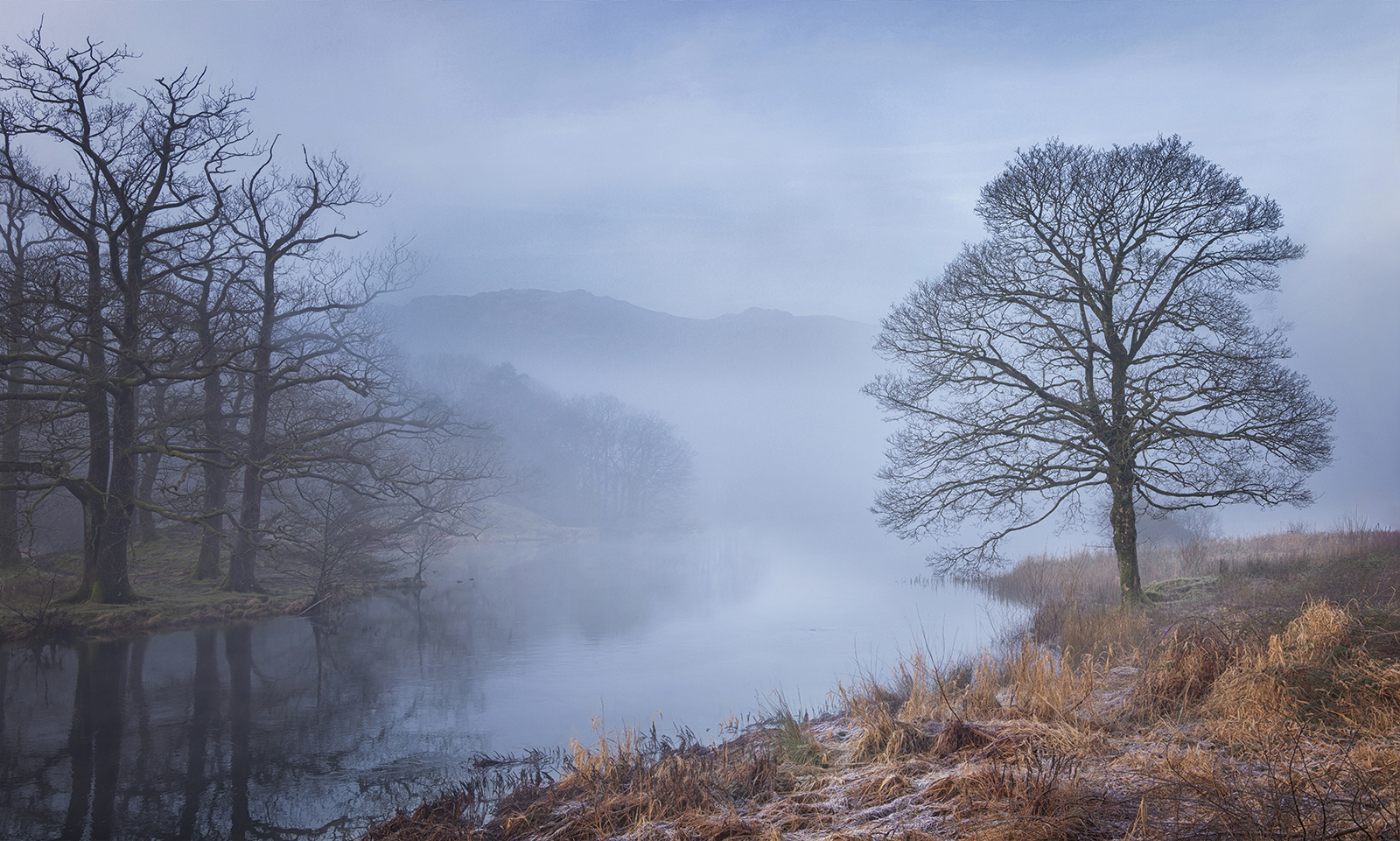 Misty River Rothay by Gordon Watson — Score: 19 pts