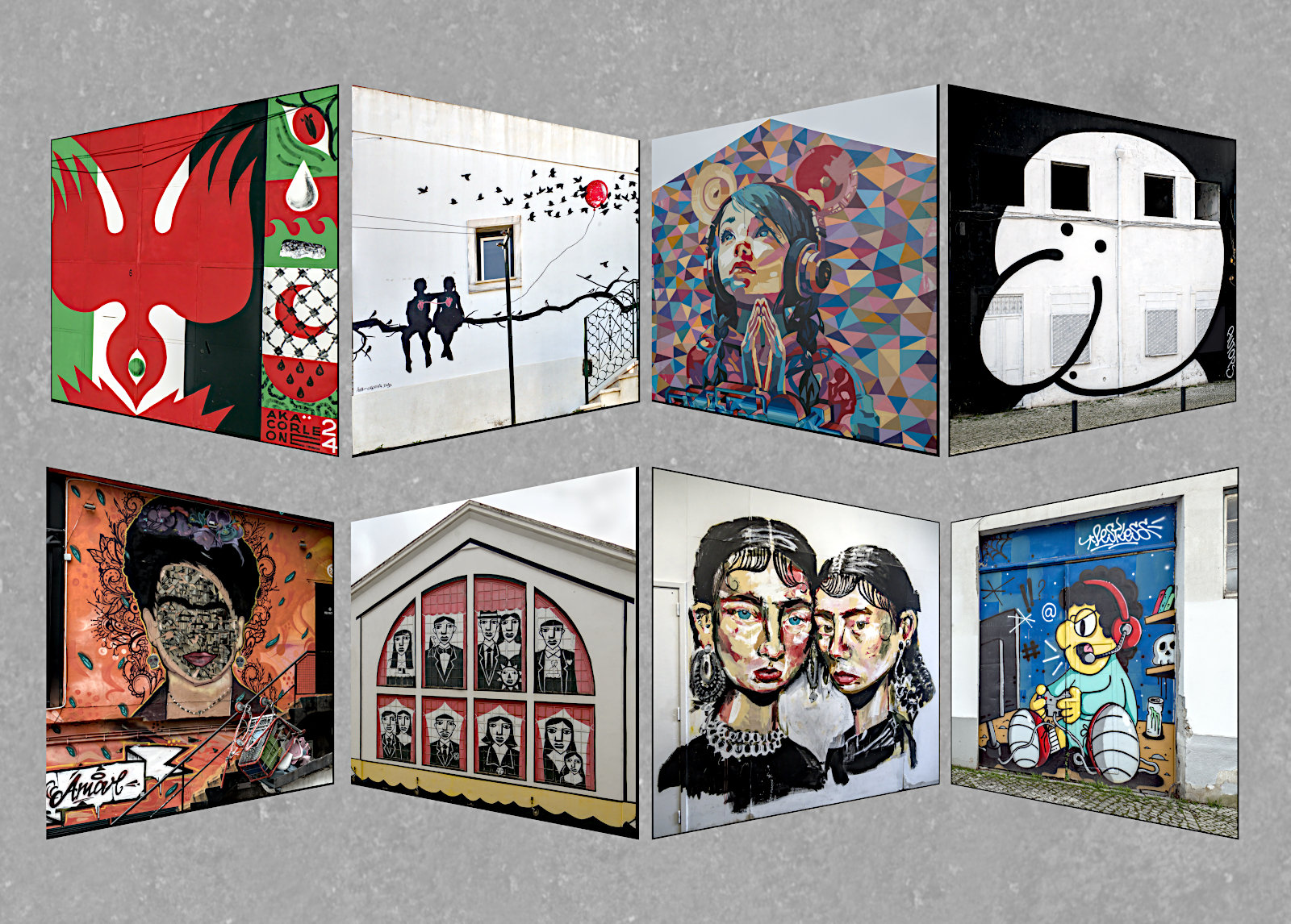 Street Art Lisbon by Christine Round — Score: 16 pts