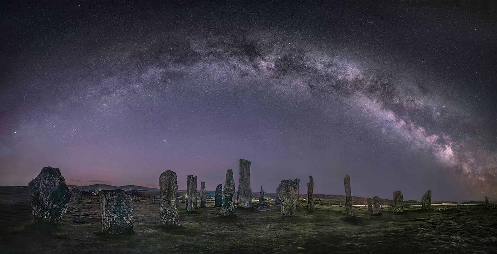 Milky Way Over Callanish by Gordon Watson