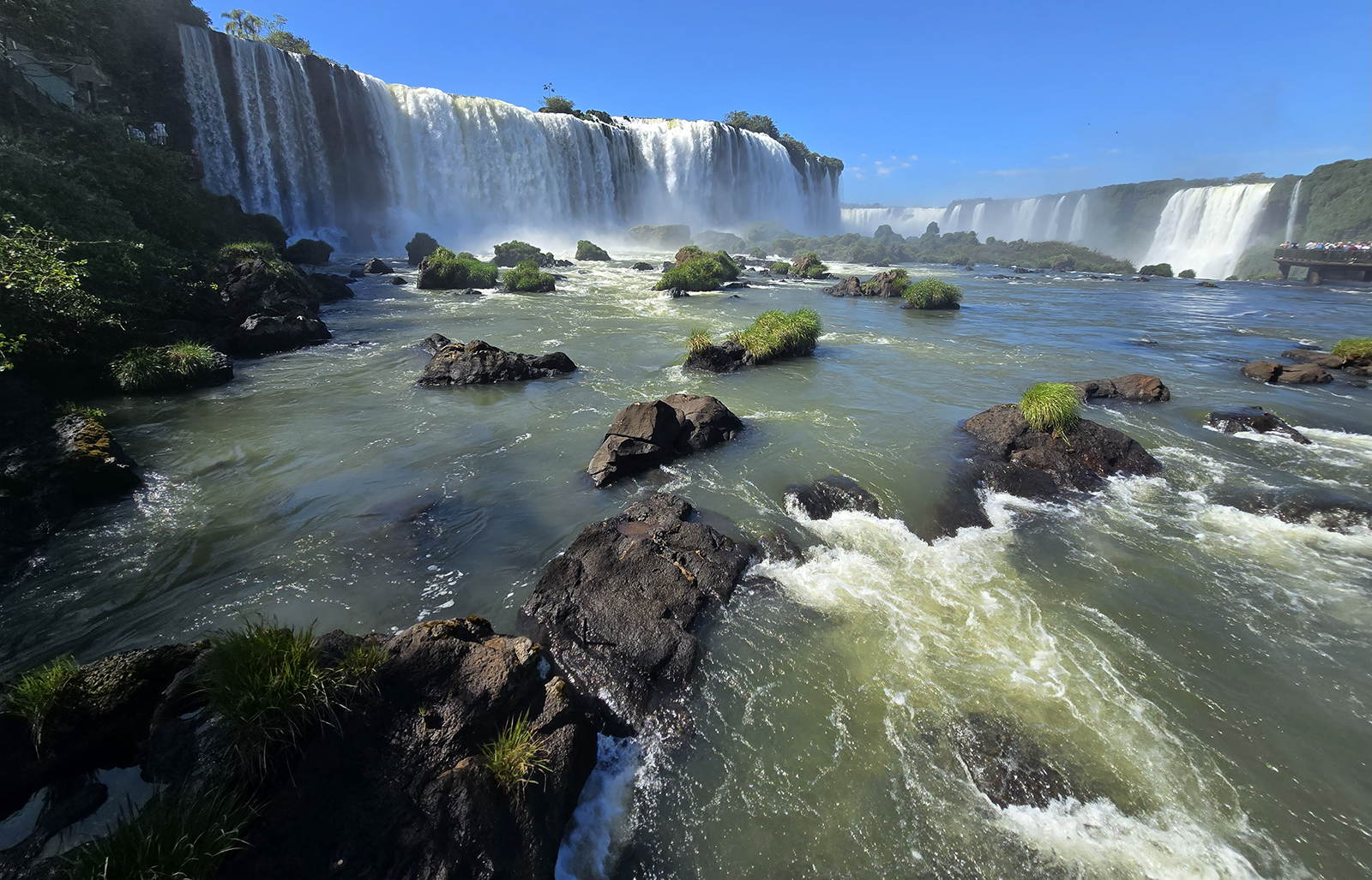 Iguazu Falls Brazil by Andy Ogilvie