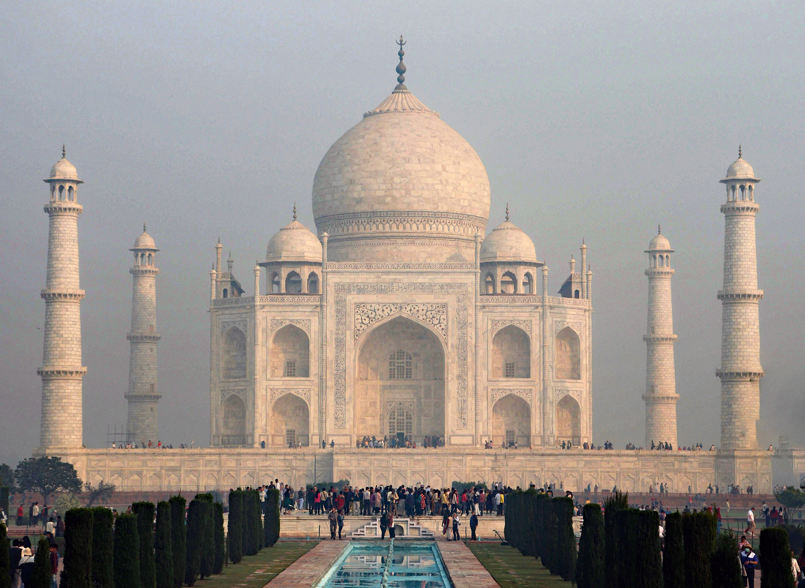 Taj Mahal, Agra by Janet Parker