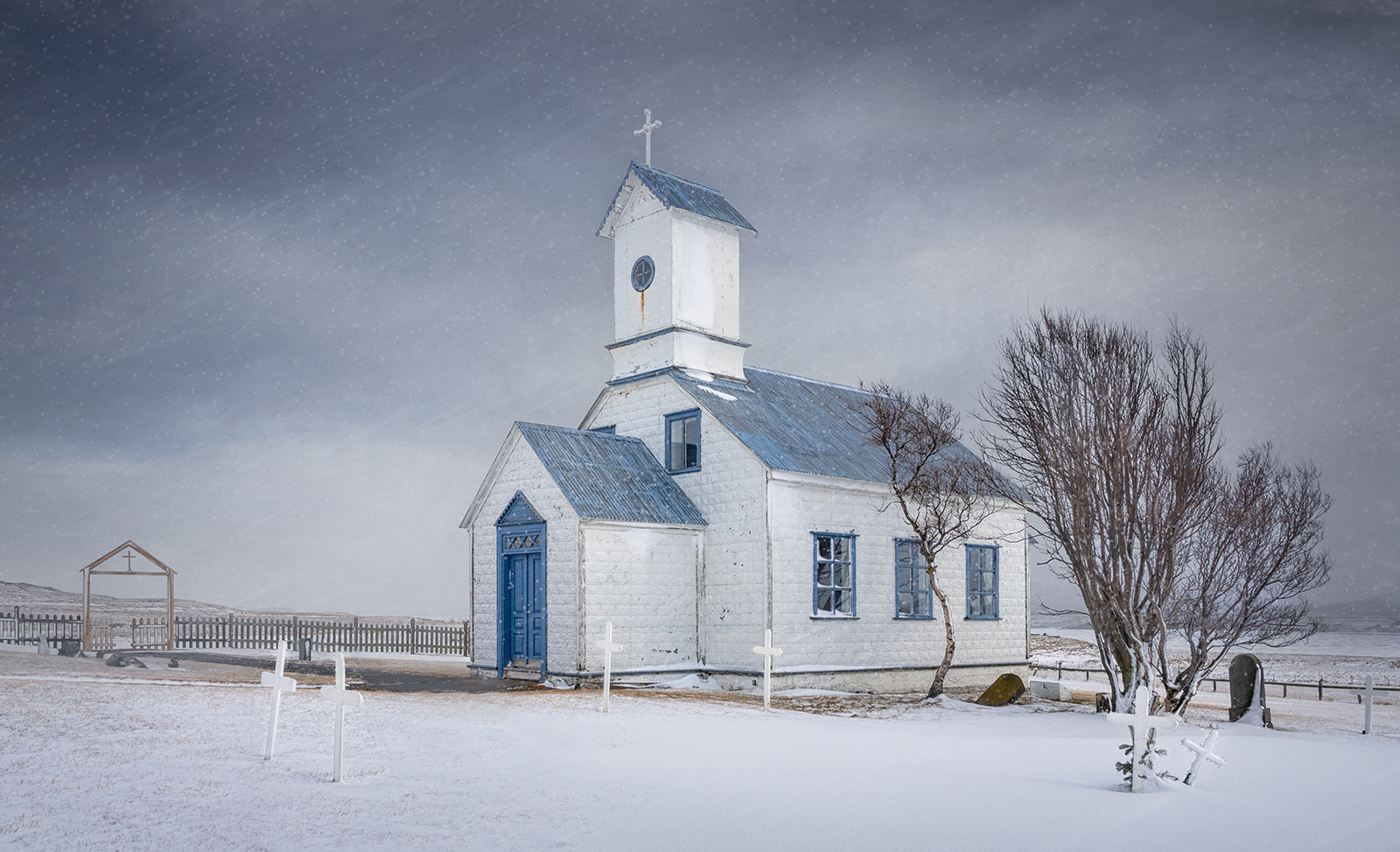 Breidabolstadur Church Iceland by Carol Watson