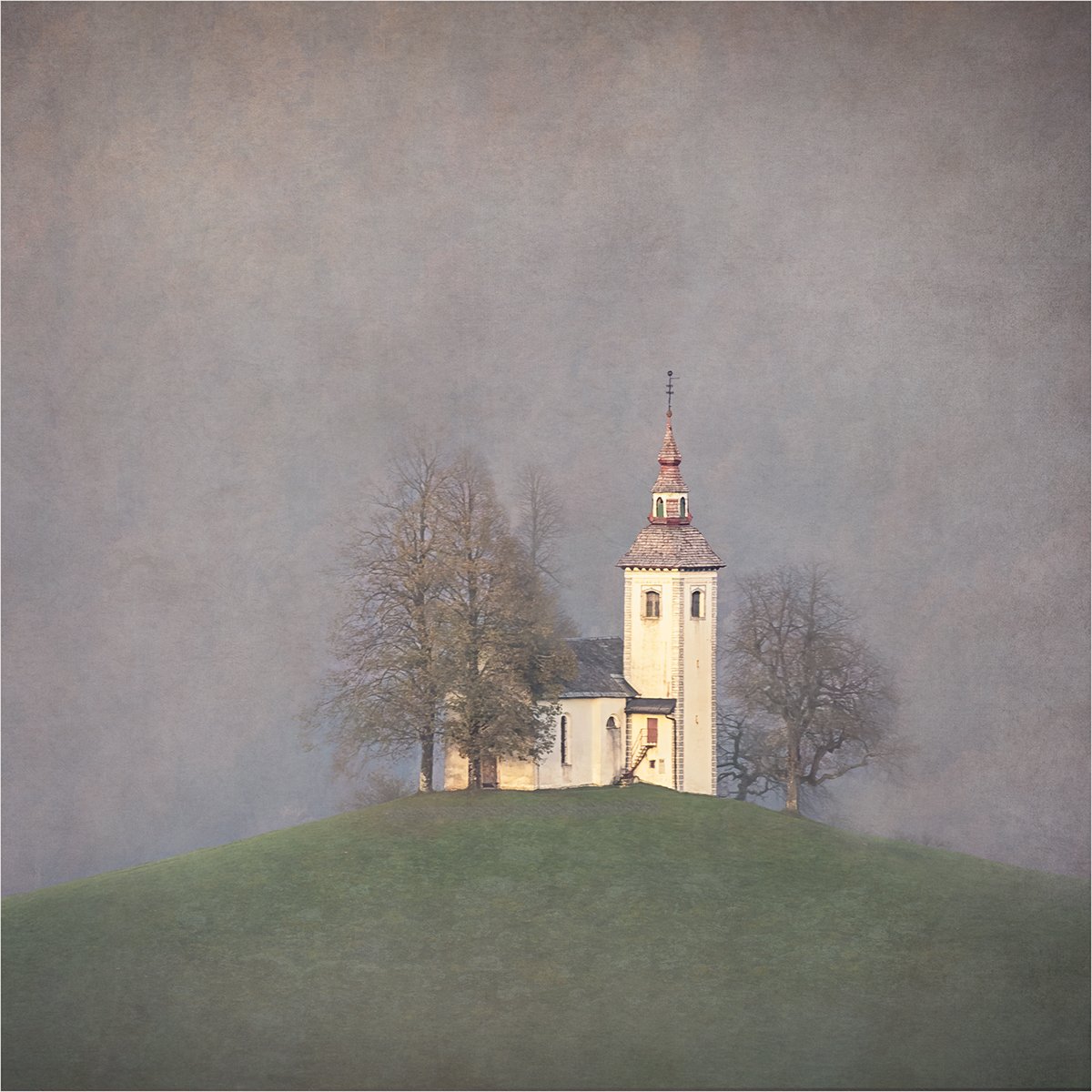 Highly Commended in Colour Digital - Church On The Hill by Carol Watson