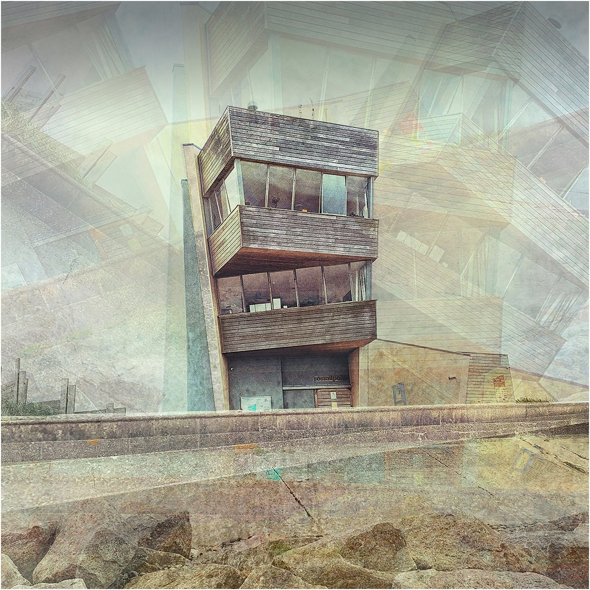 1st Place in Colour Print - Rossall Point Lookout Post by Mike Williamson