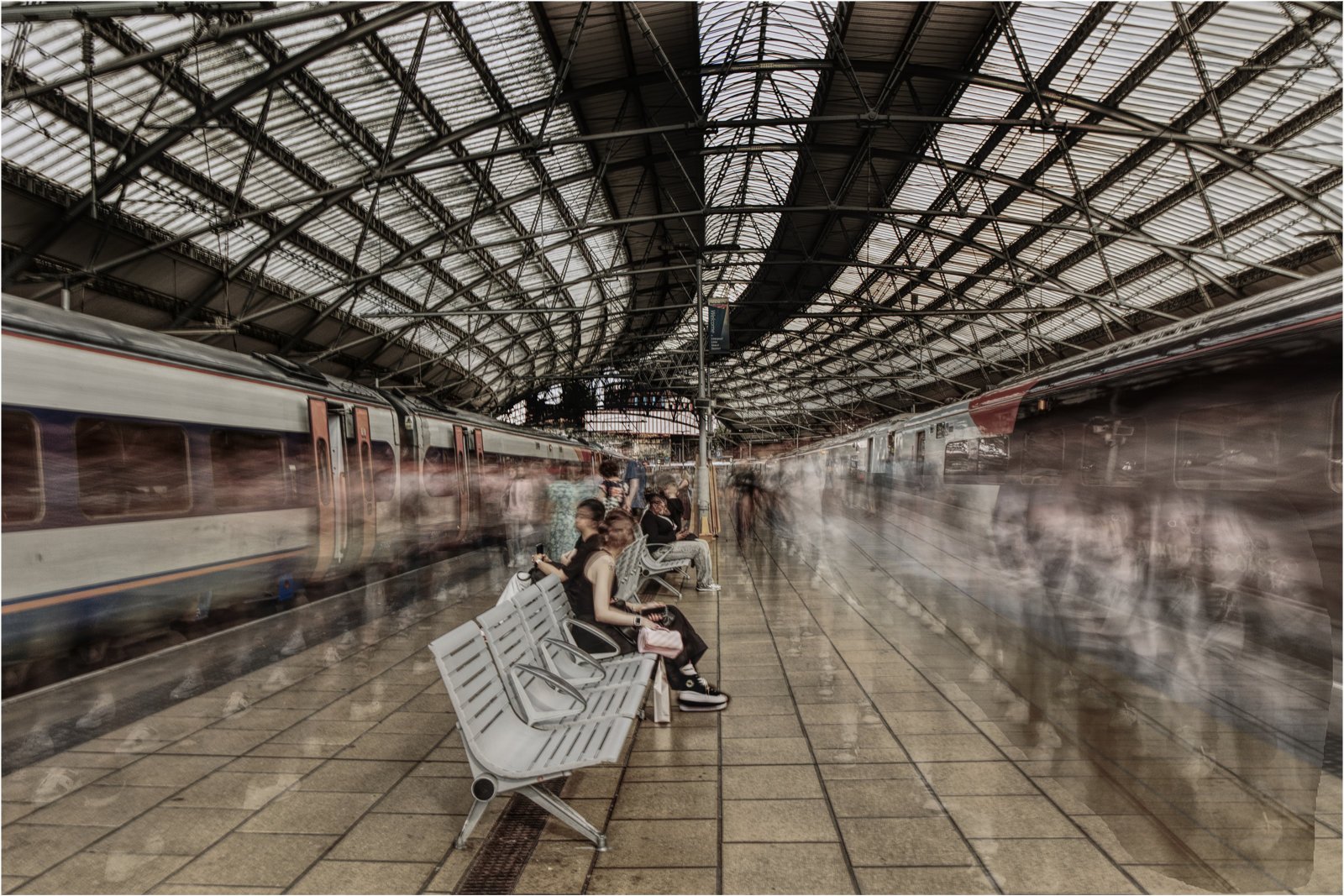 Highly Commended in Colour Print - In A Rush by Esther Parkinson