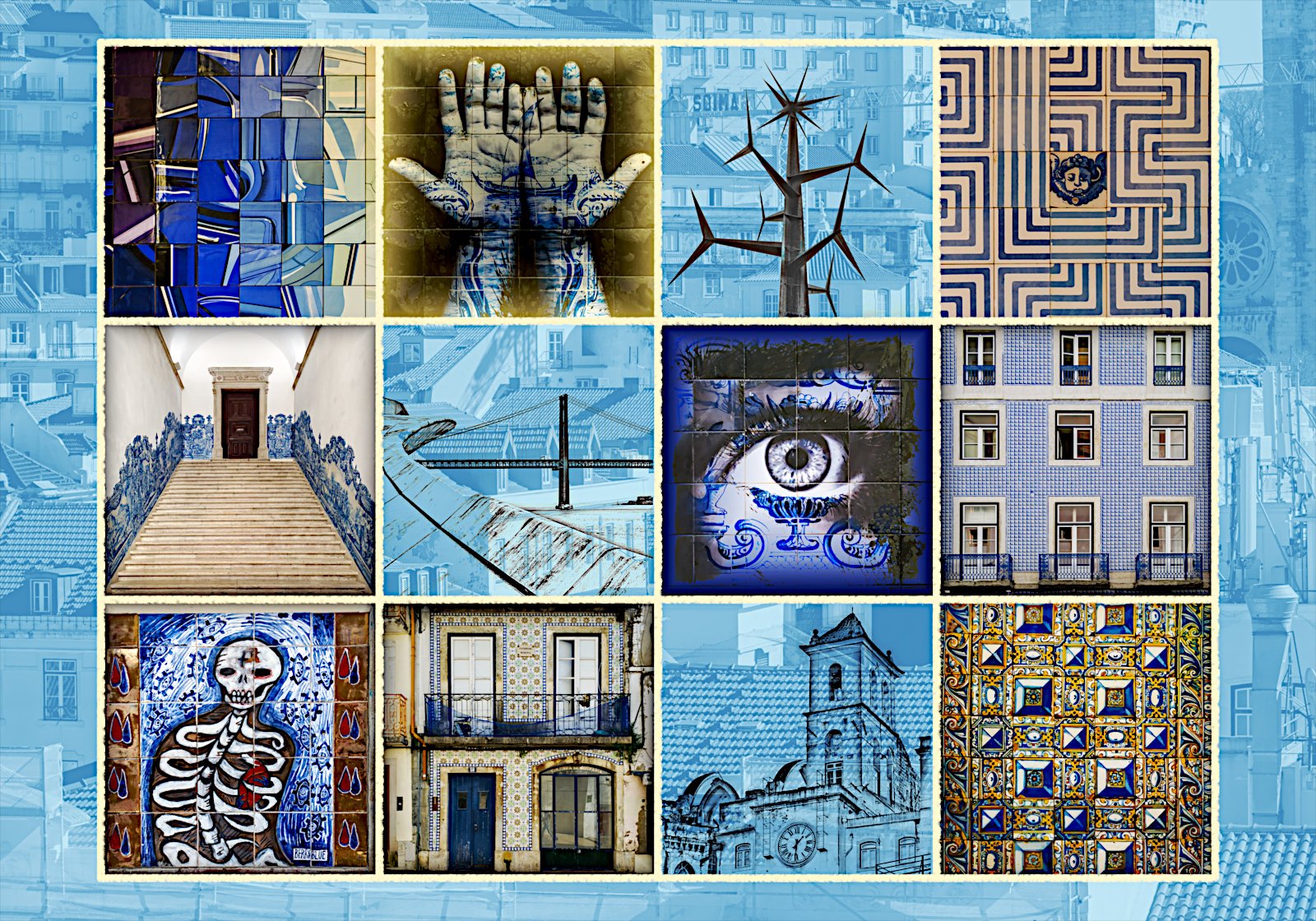 Highly Commended in Colour Print - Lisbon - City Of Tiles by Christine Round