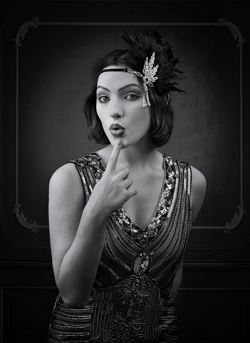 1st Place in Mono Digital - All In A Flap by Gordon Watson
