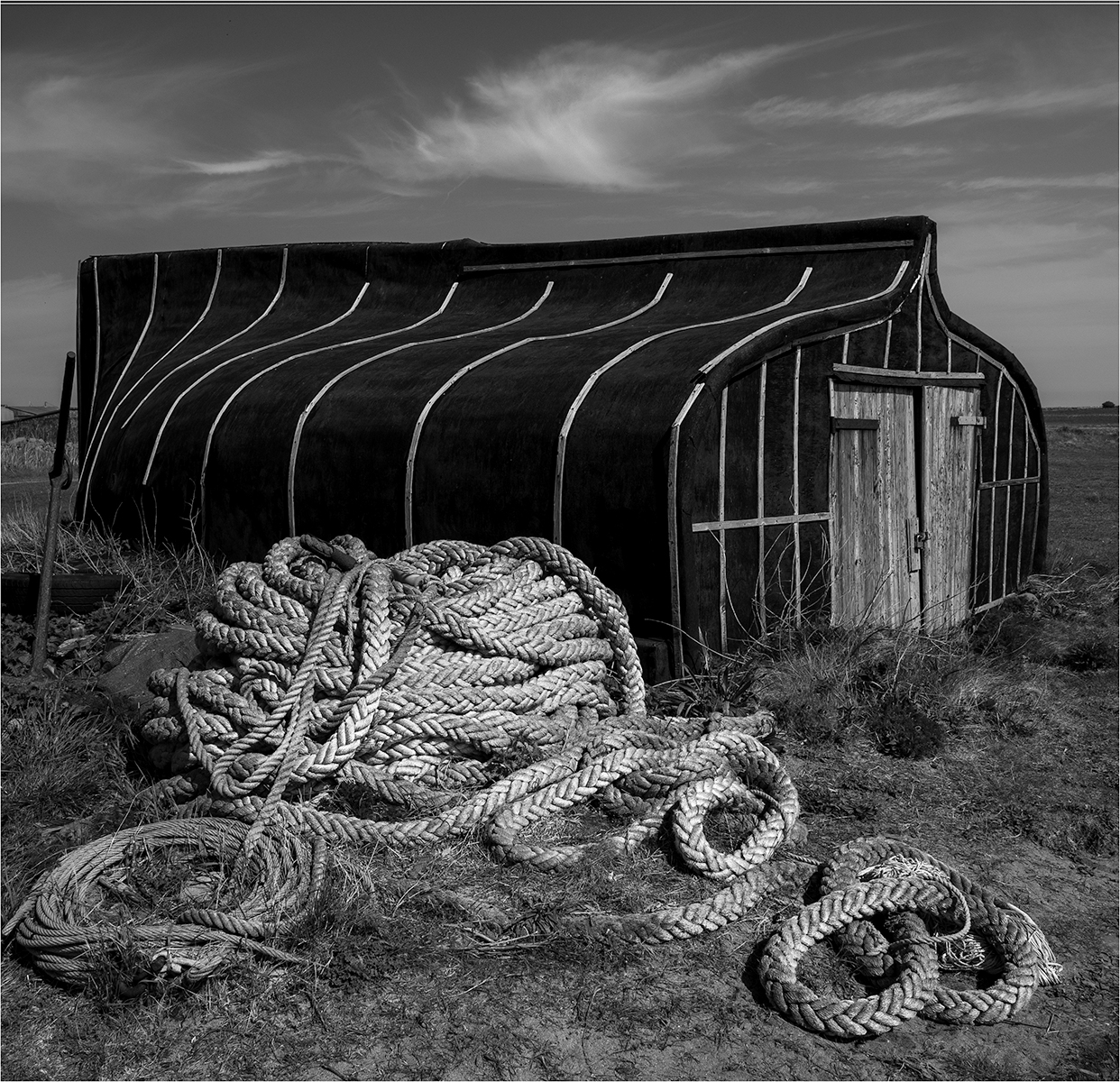 An Old Fisherman's Hut by Anthony Hull