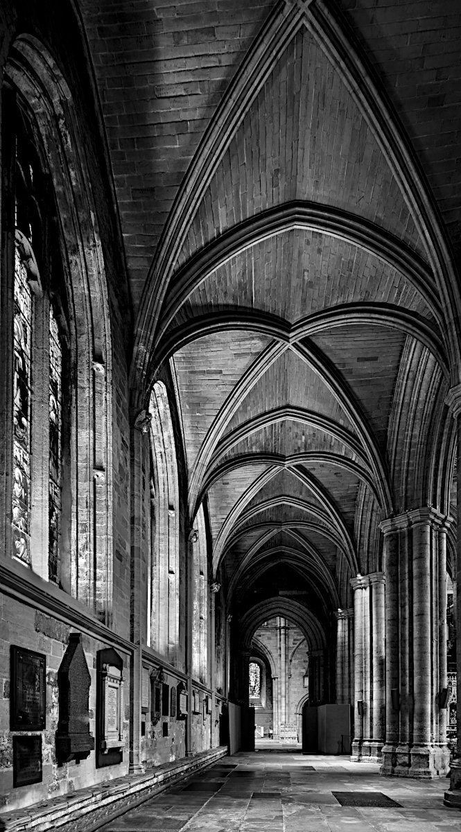 Nave In Monochrome — by Martin Round