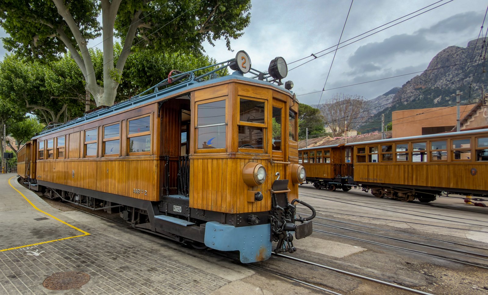 The Wooden Train by Peter Darby