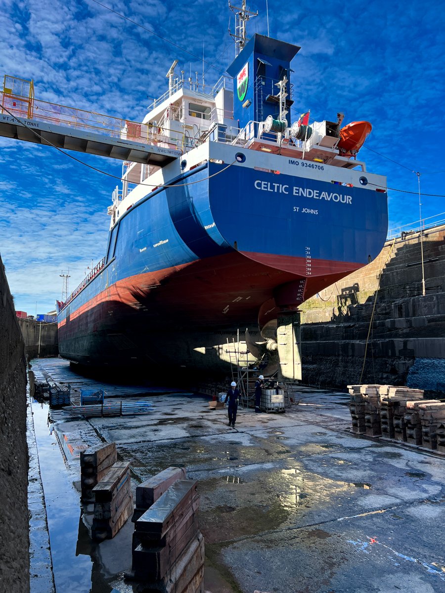 Endeavour Dry Dock by Paul Headley
