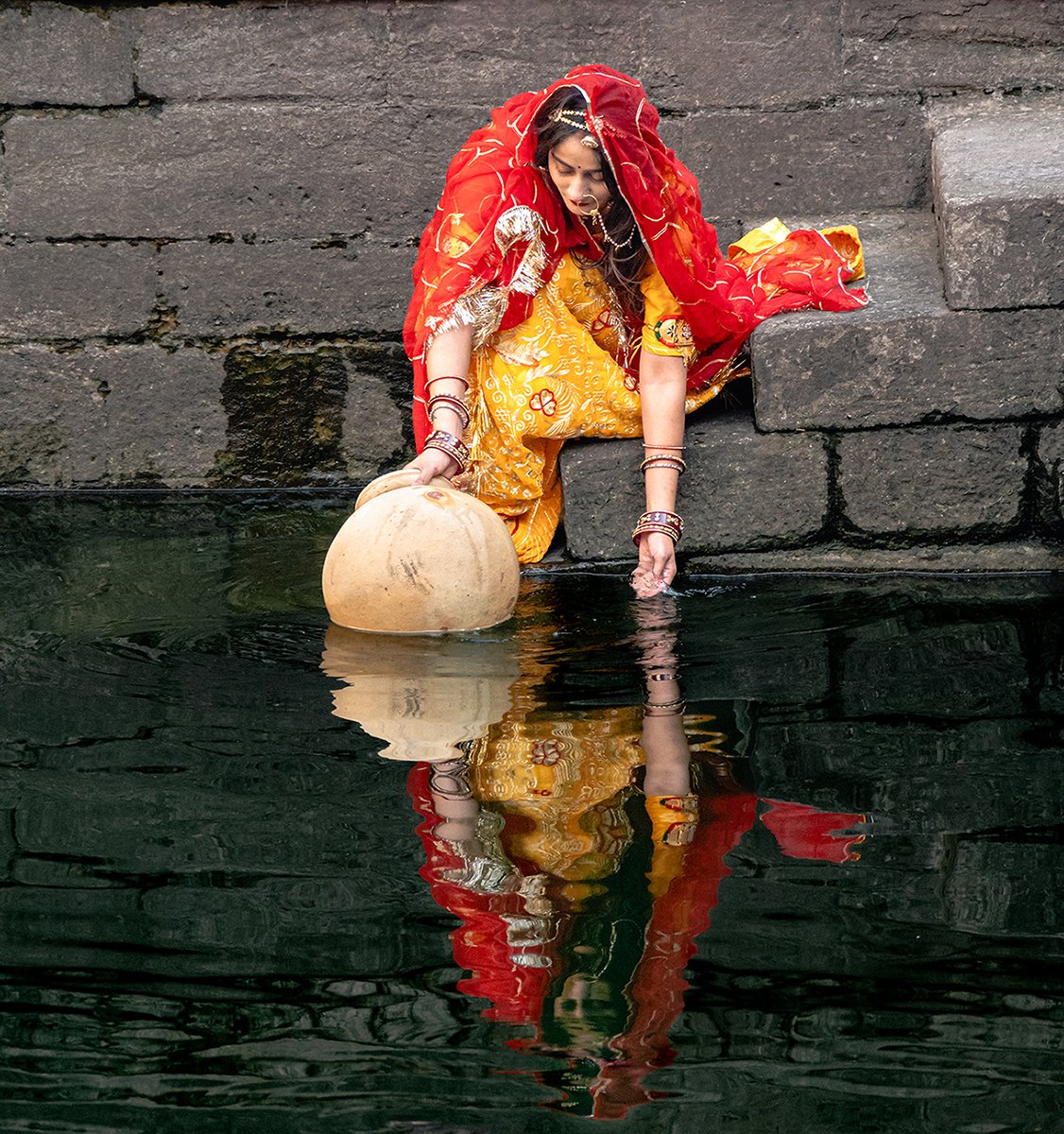 Commended in People Digital - The Water Bearer by Elaine Cook