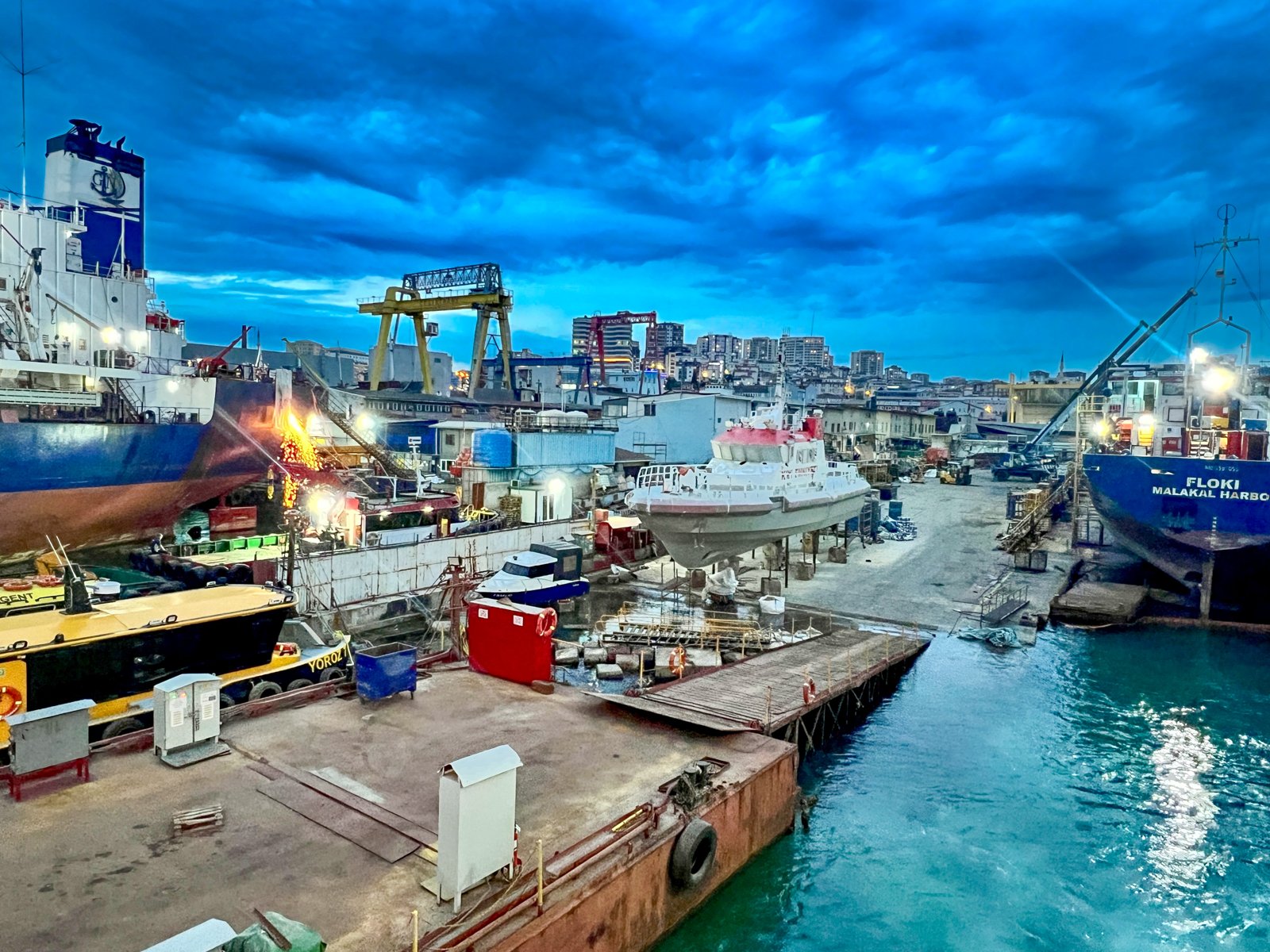 Istanbul Dry Dock by Paul Headley