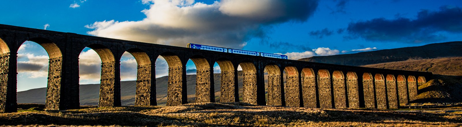Ribblehead With Train by Paul Headley