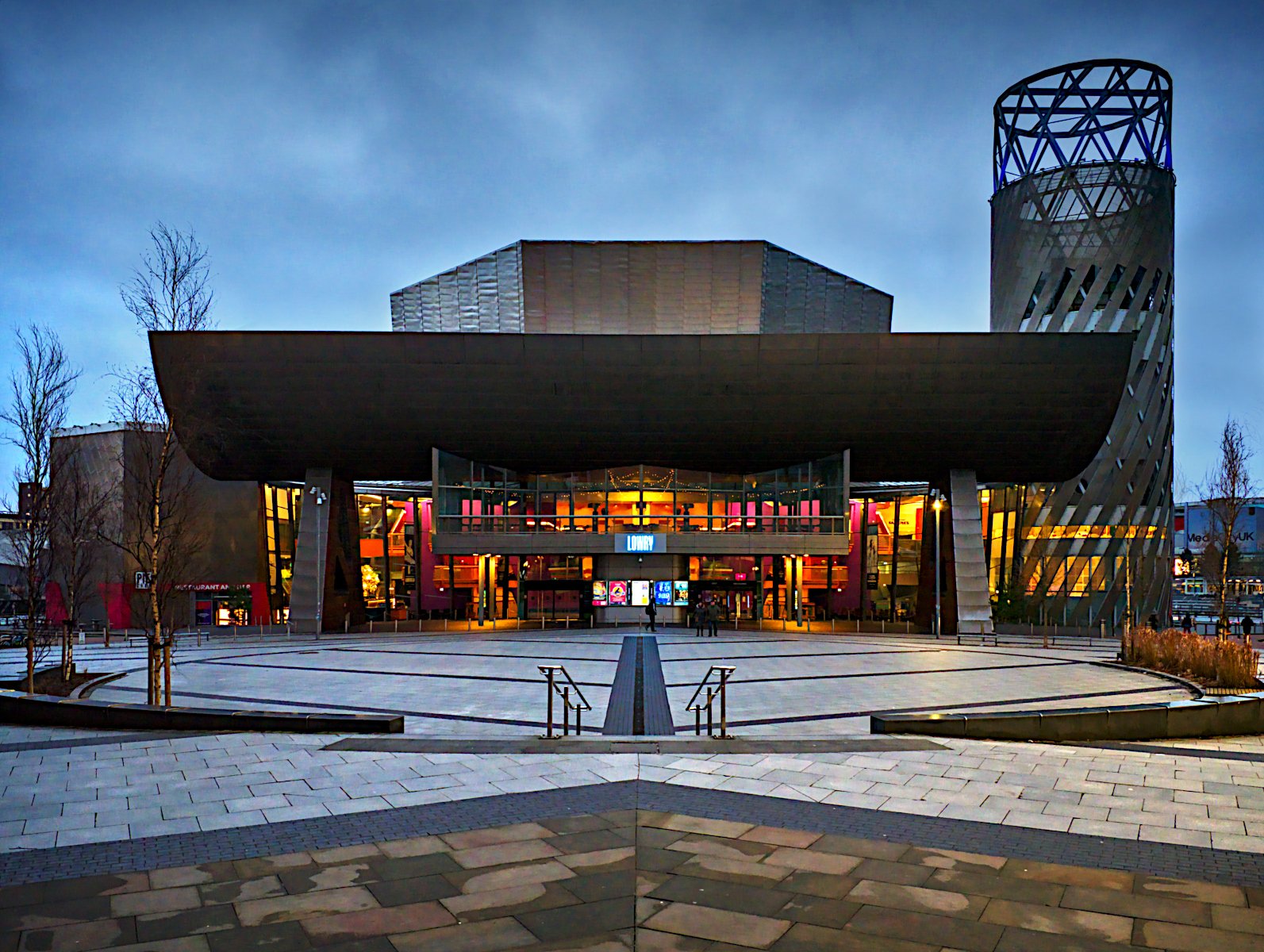 The Lowry At Dusk — by Martin Round