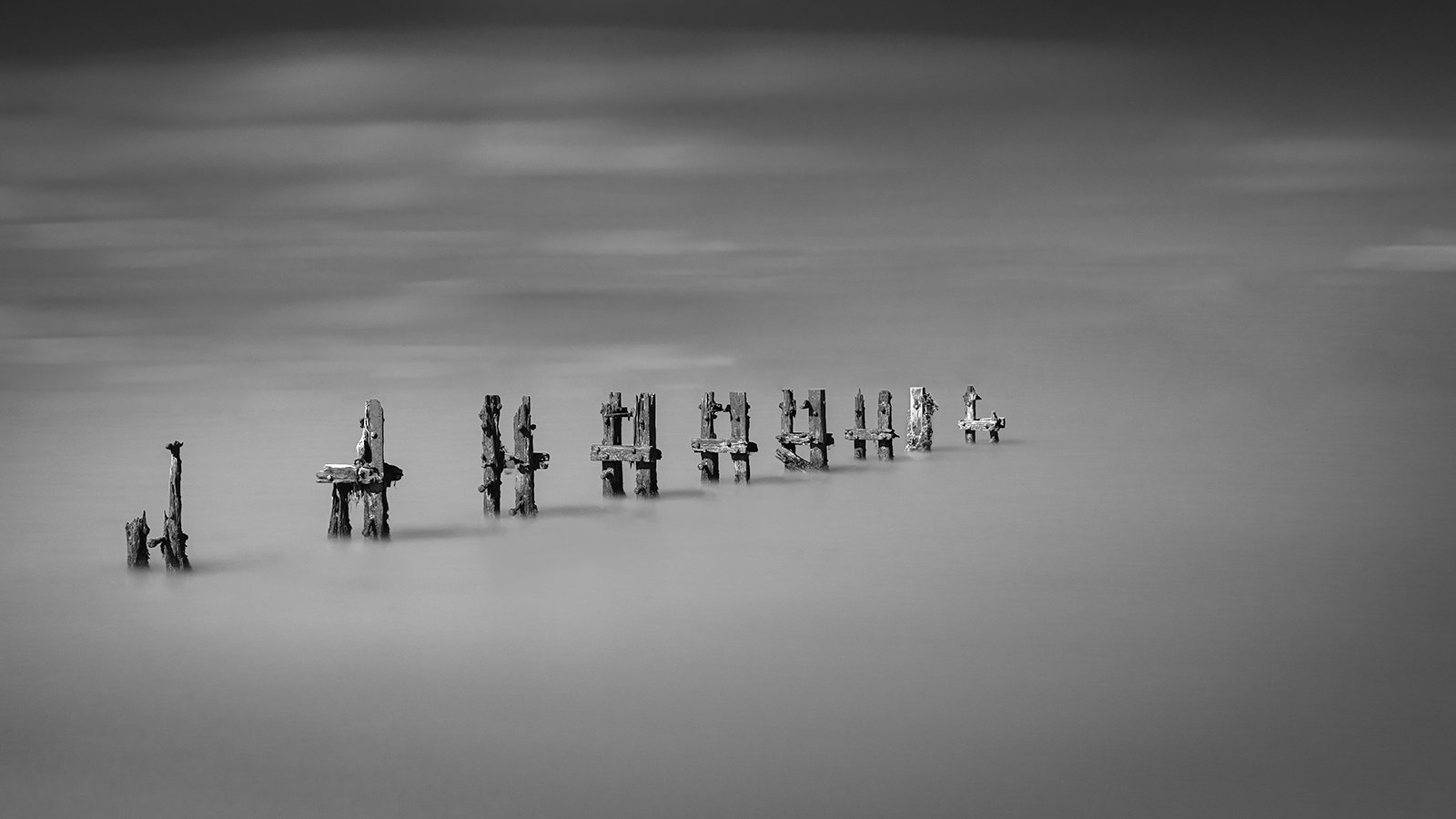 Commended in Mono Digital - Spurn Point Groynes by Keith Orr