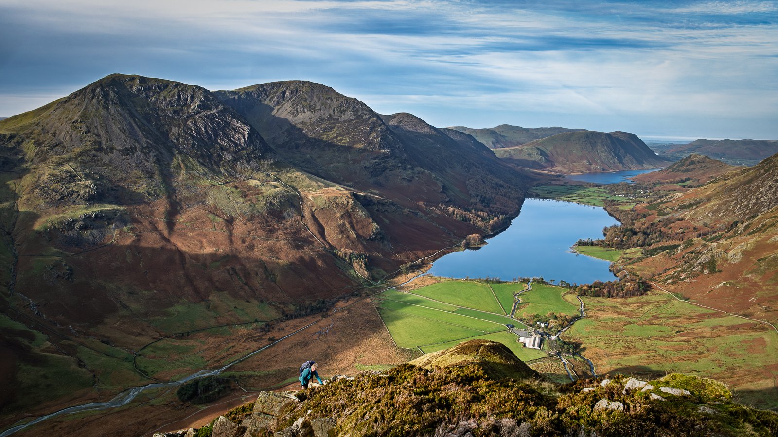 Commended in Scapes Digital - Buttermere From Fleetwith Pike by Graham Barker