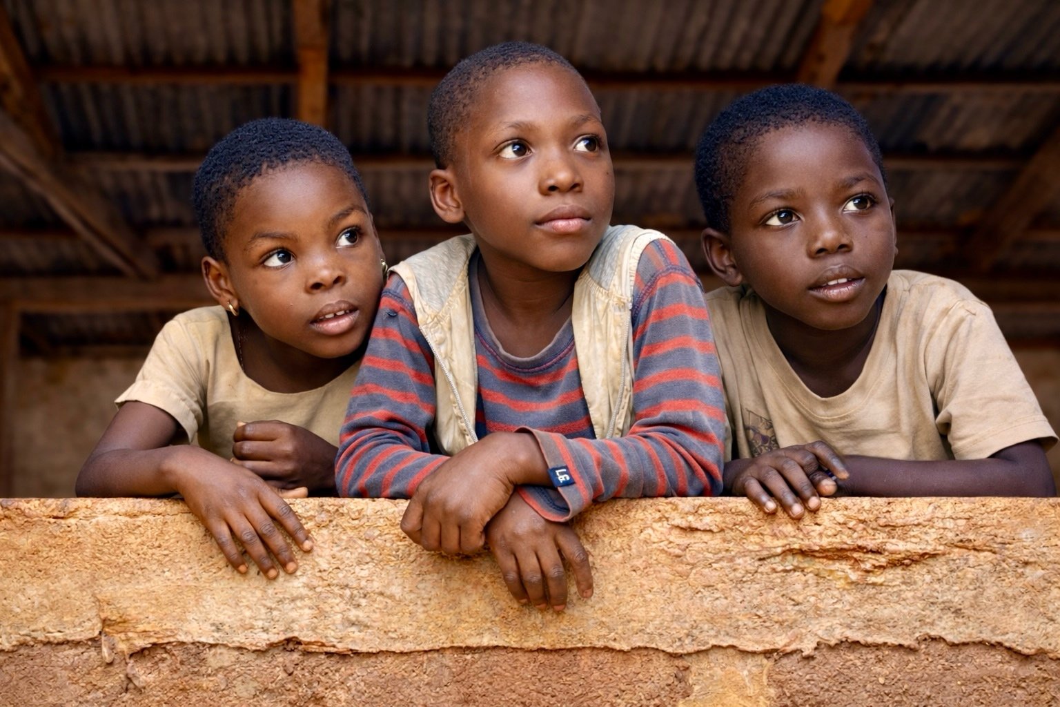 Togo School Children by Roger Oldroyd
